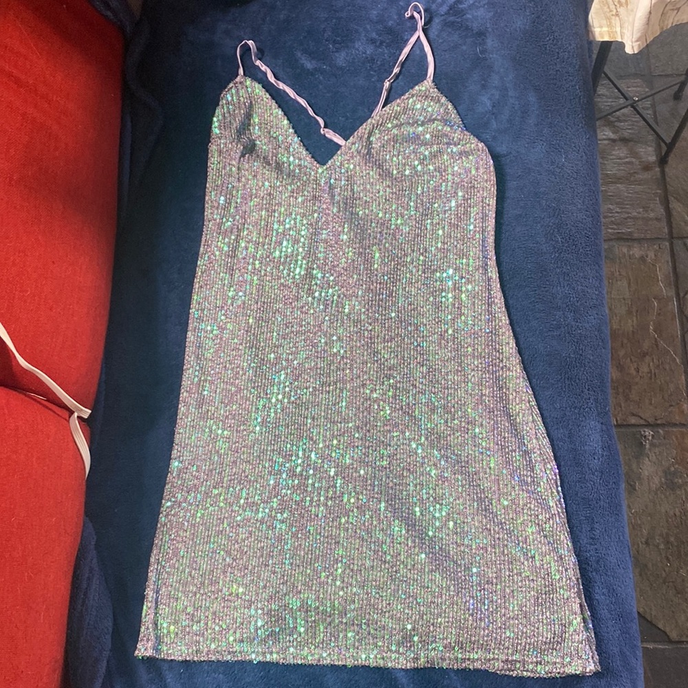 Victoria’s Secret sequin slip dress